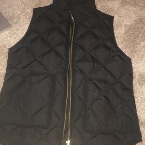 Black J Crew vests